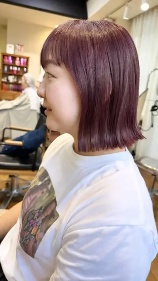 ショート ショート ボブ 梅田 木戸健人のヘアスタイル