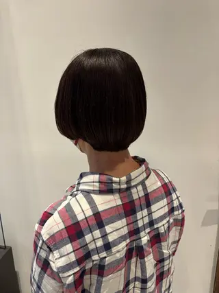 ショート 岡本 彩楓のヘアスタイル