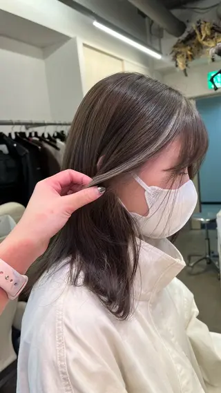 カラー Naotsuka Yui  🌺のヘアスタイル