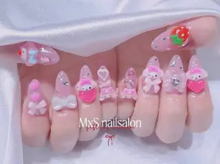 ネイル MxS Nail(長さだし/フィルイン/マグネット/韓国ネイル/ワンホンネイル/ワンカラー)所属・MxS リィリィのネイルデザイン