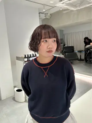 ミディアム カラー 🧚つやさらhair 🧚manakaのヘアスタイル