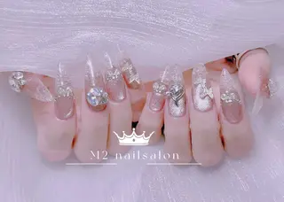 ネイル 長さだし専門店 M2　rikaのネイルデザイン