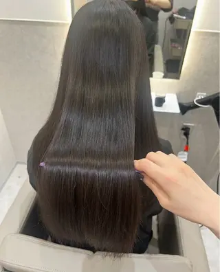 ロング 韓国ヘア nanahaのヘアスタイル