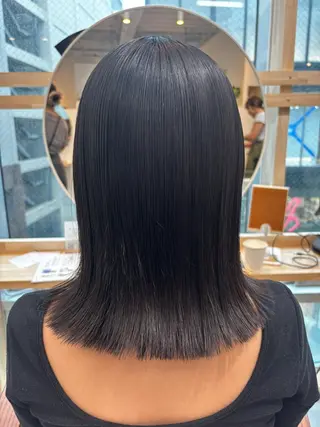 ミディアム 🤍Nozomi/ オリーブカラー🌿のヘアスタイル