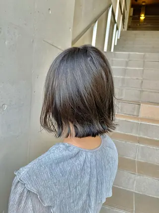 ショート カラー AUBE HAIR sereine オーブヘアー セレーヌ所属・美髪矯正特化✨ 山根 禎章のヘアスタイル