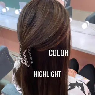 セミロング カラー エクステ🩵ブリーチ 韓国ヘア🩵KAEのヘアスタイル