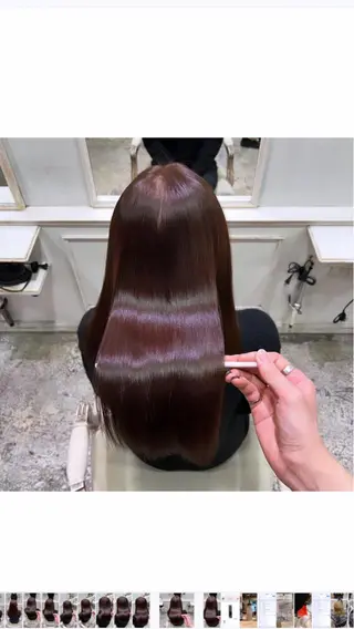 ロング カラー Siesta所属・📣髪質改善縮毛矯正 特化美容師｜庭田📣のヘアスタイル