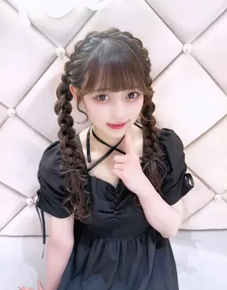 ロング ヘアアレンジ 🎀ふわふわアイドル ヘアメ🎀AYANEのヘアスタイル