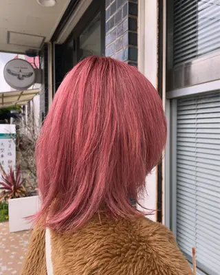 ミディアム カラー マツゴウ　カズヤ/金 沢文庫／パーマのヘアスタイル