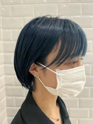 ショート SORA麻布十番店所属・細井 敦生のヘアスタイル