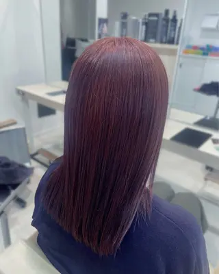 ロング かずや🍀/髪質改善 /艶髪カラー/眉毛のヘアスタイル