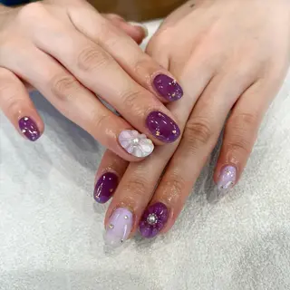 ネイル 阿部 ほのかのネイルデザイン