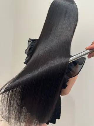 ロング 心斎橋 美髪職人　近江のヘアスタイル