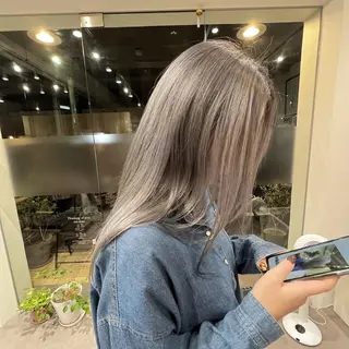 ロング カラー 生田 博紀のヘアスタイル