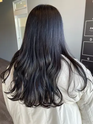 ロング カラー 艶カラー🌙縮毛矯正 /ボブ【Reina】のヘアスタイル