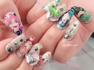 ネイル おで@ oderi_nailのネイルデザイン