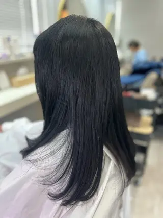 ロング 池田 太一のヘアスタイル