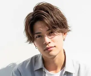 メンズ 縮毛矯正リピート90 %超/髪質改善/井口のヘアスタイル