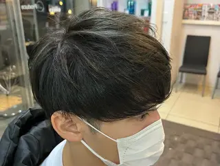 ショート カラー メンズ 韓国風メンズ/毛流れ ヘアなら須田龍世のヘアスタイル