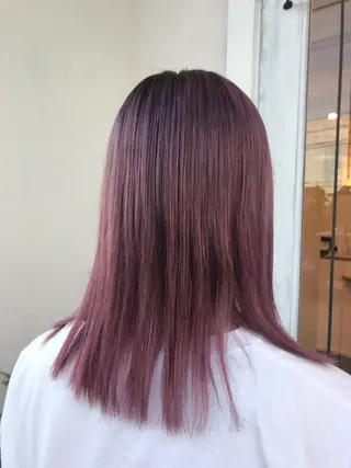 ミディアム カラー Hair Musee   柱店所属・topstylist 吉住 早織のヘアスタイル