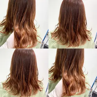 セミロング I S所属・🌿透明感カラー‪ 縮毛矯正✨かずきのヘアスタイル