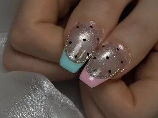 ネイル nail salon kukuna所属・ワンホン/韓国 nail 大阪アメ村のネイルデザイン