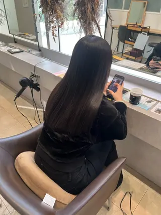 ロング カラー パーマ 🫧Ai/ ロロネー森ノ宮💖のヘアスタイル