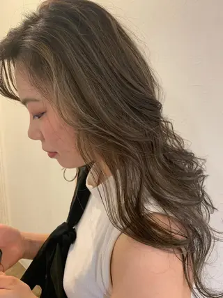 ロング カラー m ā l o.🌷 サカモトマイコのヘアスタイル