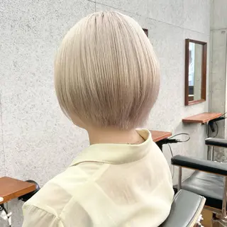 ショート カラー メンズ ✂︎ウルフ・ショート ✂︎MIKUNIのヘアスタイル