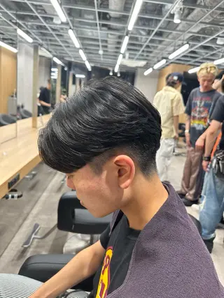 ショート パーマ指名率No1 メンズ特化ケイトのヘアスタイル