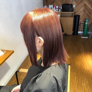 ミディアム カラー 吉田 俊輔のヘアスタイル