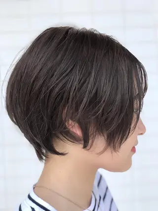 ショート uti所属・菊池 幹のヘアスタイル