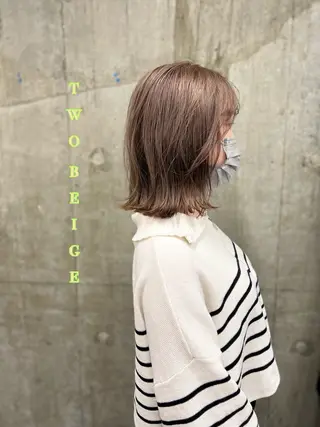 ミディアム 佐々木 健太郎のヘアスタイル