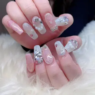 ロング 💜MIYA nail川崎店のネイルデザイン