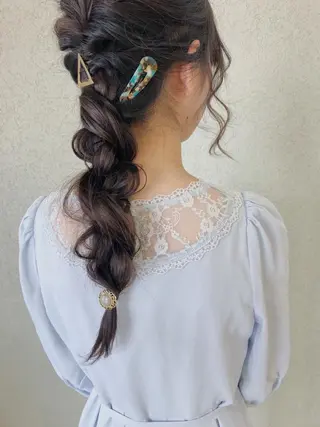 ヘアアレンジ 松下 由恵のヘアスタイル