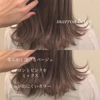 ミディアム カラー レイヤー/艶髪 🇰🇷Ryotaのヘアスタイル