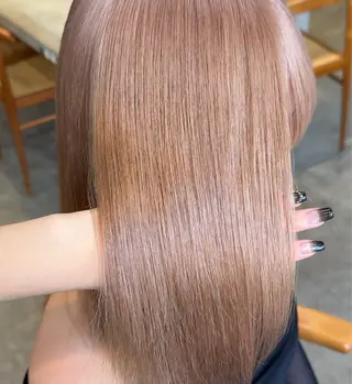 カラー ハイトーンカラー/ airi🎀のヘアスタイル