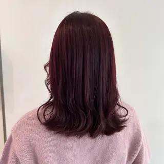 ミディアム カラー 韓国ヘア🧸髪質改善 🧸きくちみさきのヘアスタイル