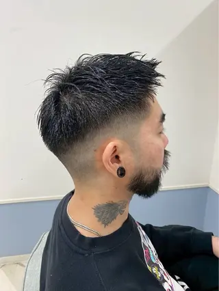 ショート メンズ 三宅 隼生のヘアスタイル