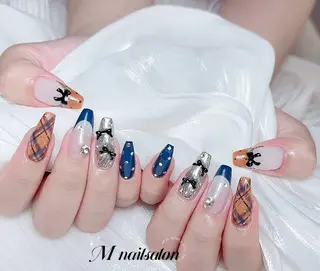ネイル M🌷nail 長さだし専門店のネイルデザイン