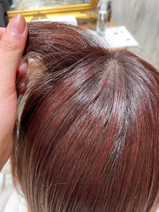 カラー 小野 明日香のヘアスタイル