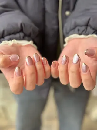 ネイル シモダ カスミ 🦀 @ksm_smdのネイルデザイン