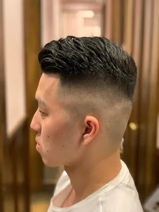 ショート HIRO銀座　バーバーショップ大宮所属・ヒロ銀座 林のヘアスタイル