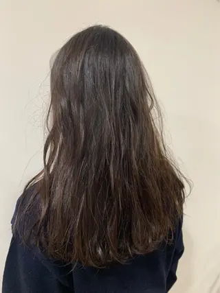 ロング 暖色カラー🍊 ボブ🌿顔周りcutのヘアスタイル