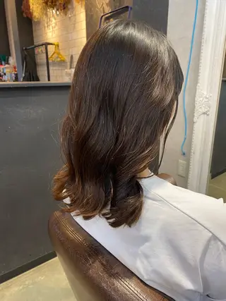 ミディアム attrait所属・アトレ＊個室サロン himekaのヘアスタイル