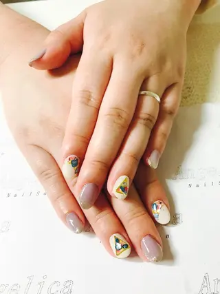 ネイル Angelica ネイリストのネイルデザイン