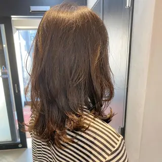 セミロング カラー パーマ 可愛いNo.1🌼 ／misakiのヘアスタイル