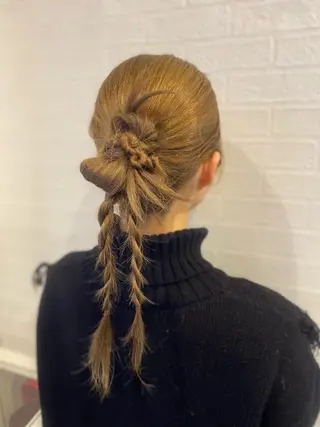 ヘアアレンジ bond所属・bond平尾/ AYAKAのヘアスタイル