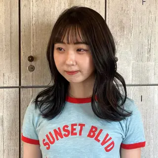 ロング カラー カラー/韓国レイヤー /ブリーチ/hinaのヘアスタイル