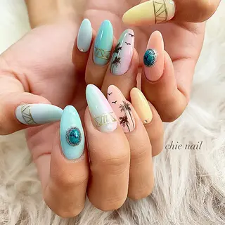 ネイル 森ノ宮❤︎ chieのネイルデザイン